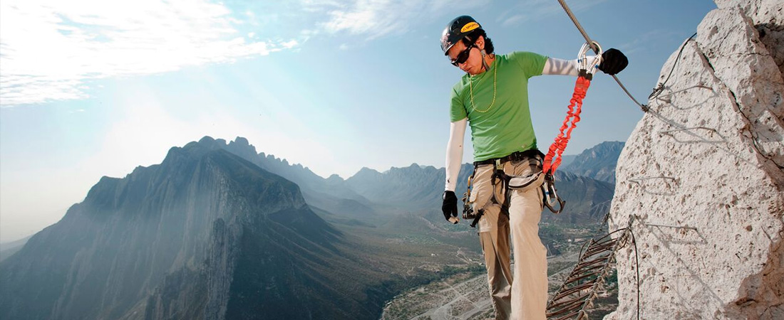 Rappel en las Barrancas del Cobre